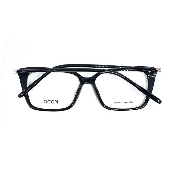 MODO WHITNEY BLACK ROSE GOLD BLACK SUNGLASSES EYEGLASSES BROOKLYN HANDMADE - Picture 4 of 6